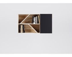 Soft Touch shelves unit
